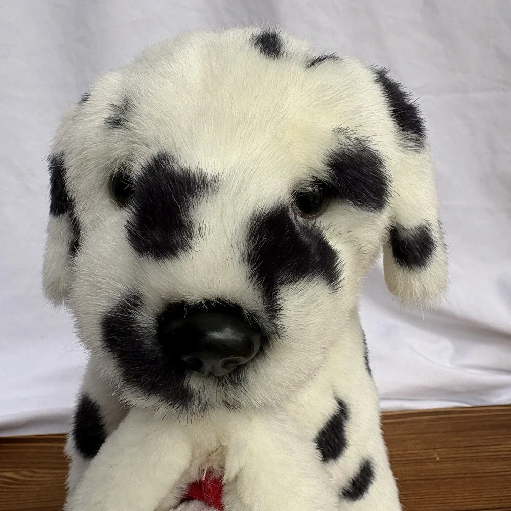 Ganz Heritage Collection Dalmatian Plush Dog Stuffed Animal Holding Puppy 10